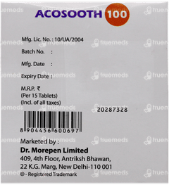 Acosooth 100 Tablet 15